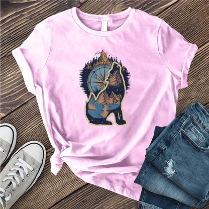 Howling Wolf Compass T-shirt