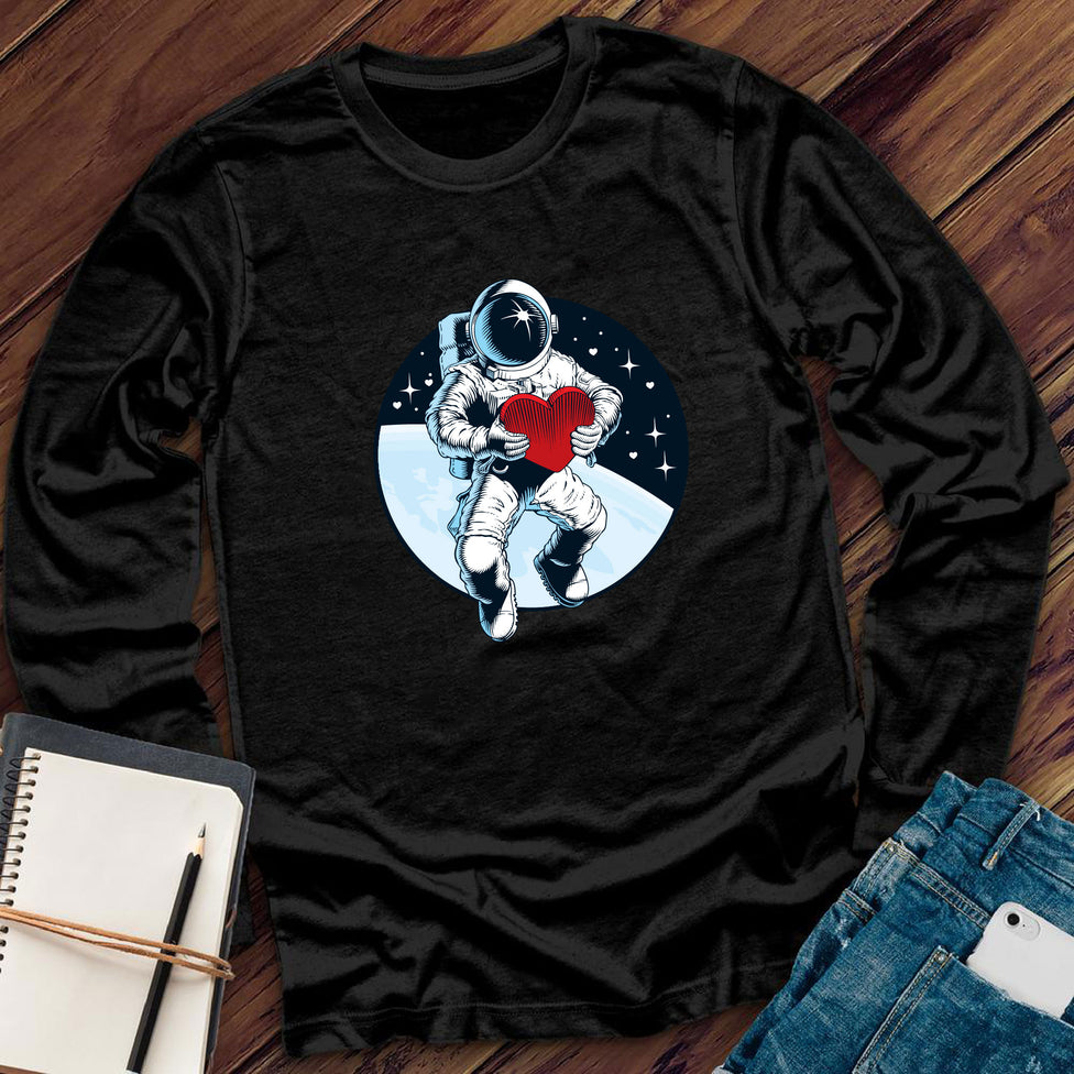 Valentine Astronaut Long Sleeve Image