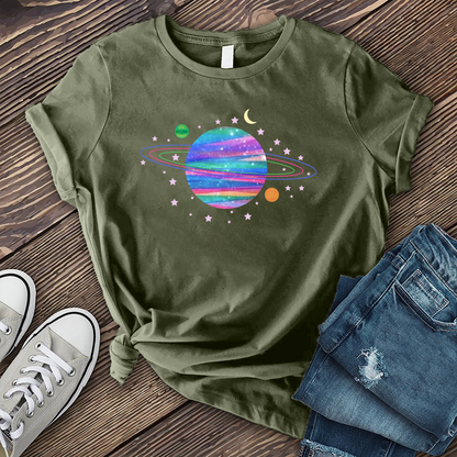 Colorful Planet T-shirt
