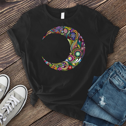 Colorful Moon Mandala T-Shirt