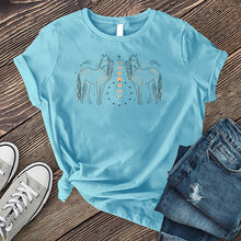 Load image into Gallery viewer, Horses Lunar Phase T-shirt
