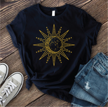 Geometric Sun and Moon T-shirt's Image