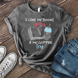 Books Spicy & Coffee Icy T-Shirt's Image