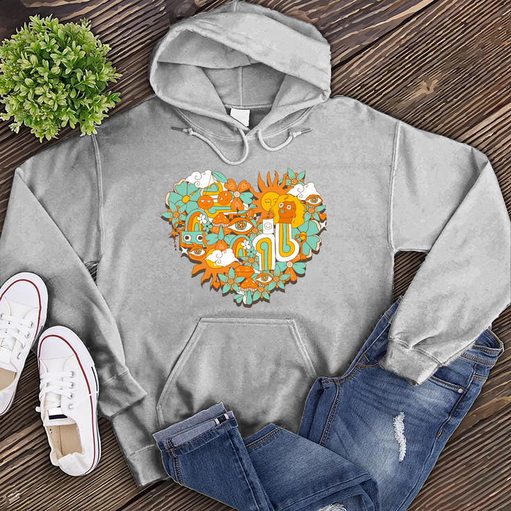 Hippy Heart Hoodie's Image