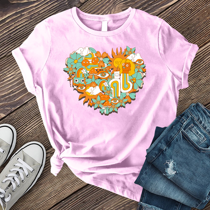 Hippy Heart T-shirt