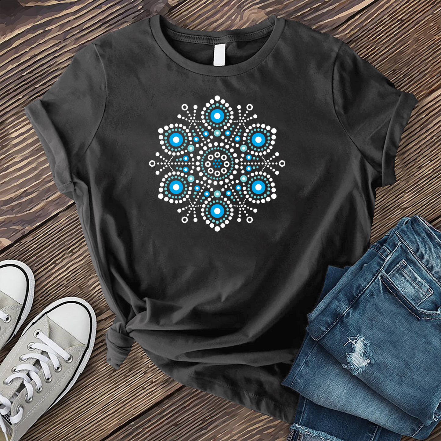 Abstract Snowflake T-shirt