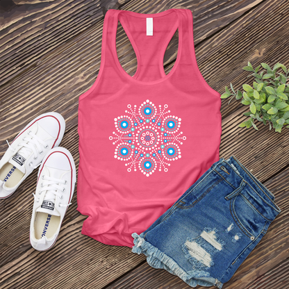 Abstract Snowflake Women's Tank Top