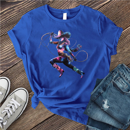 Cosmic Cowgirl Lasso T-shirt