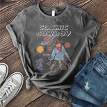 Flat Cosmic Cowboy T-shirt's Image
