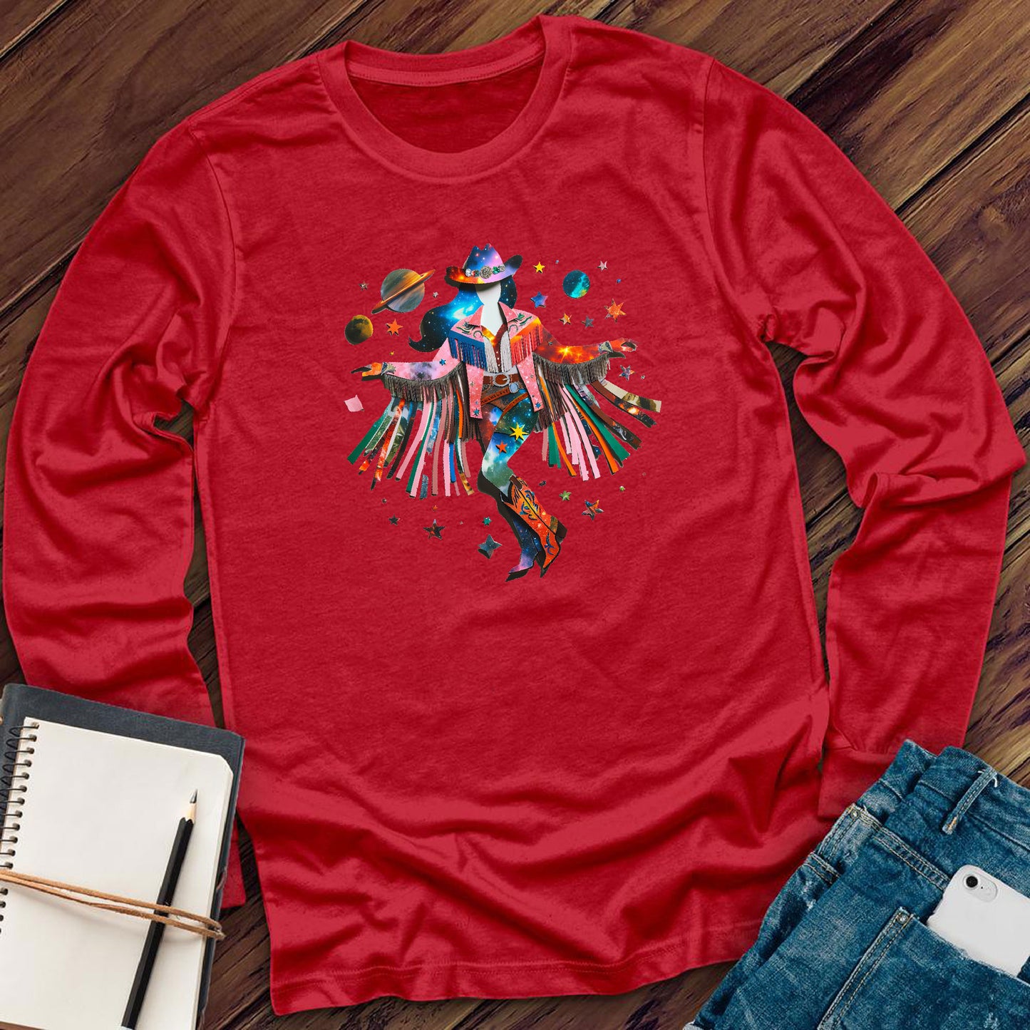 Paper Cosmic Cowgirl Long Sleeve