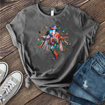 Paper Cosmic Cowgirl T-shirt's Image