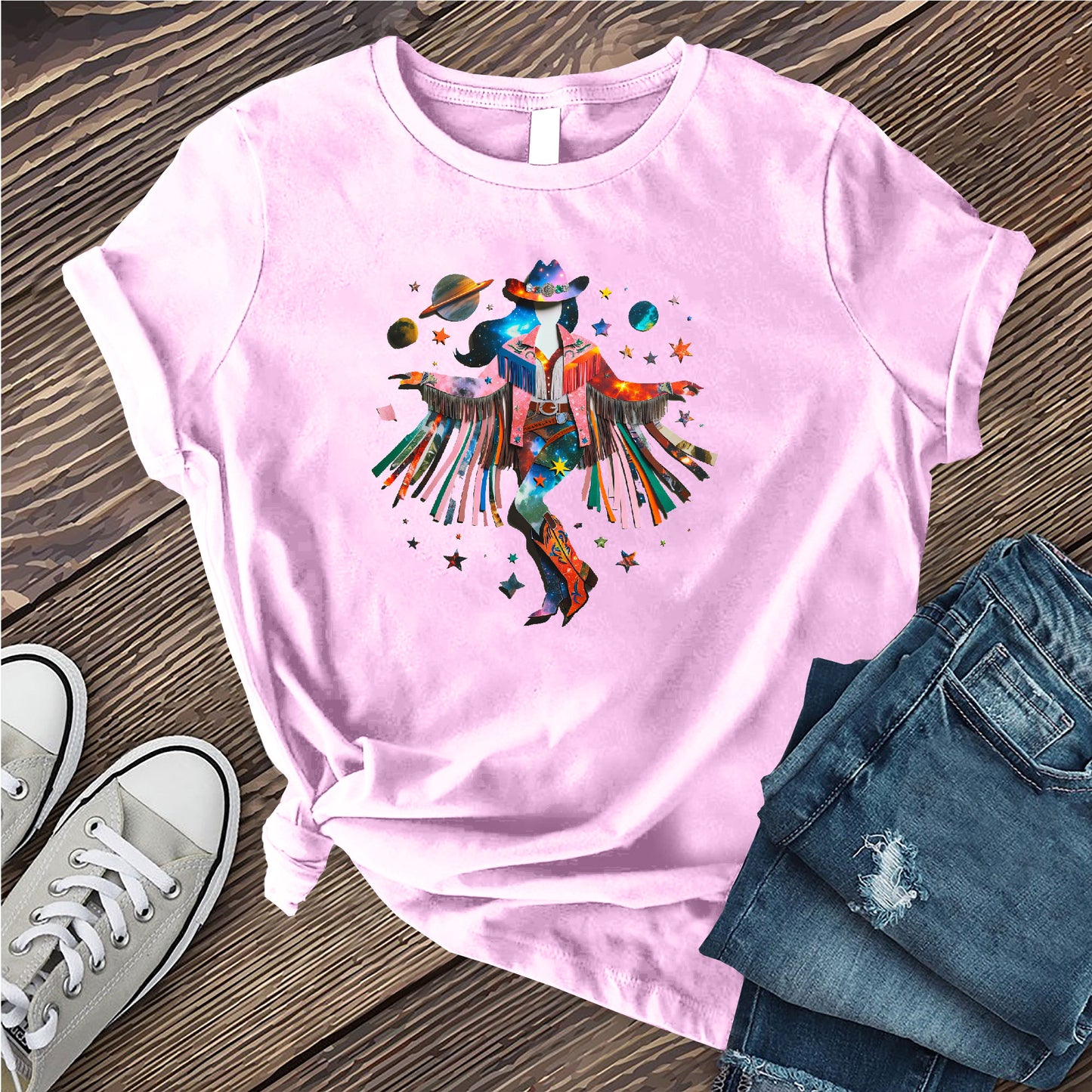 Paper Cosmic Cowgirl T-shirt
