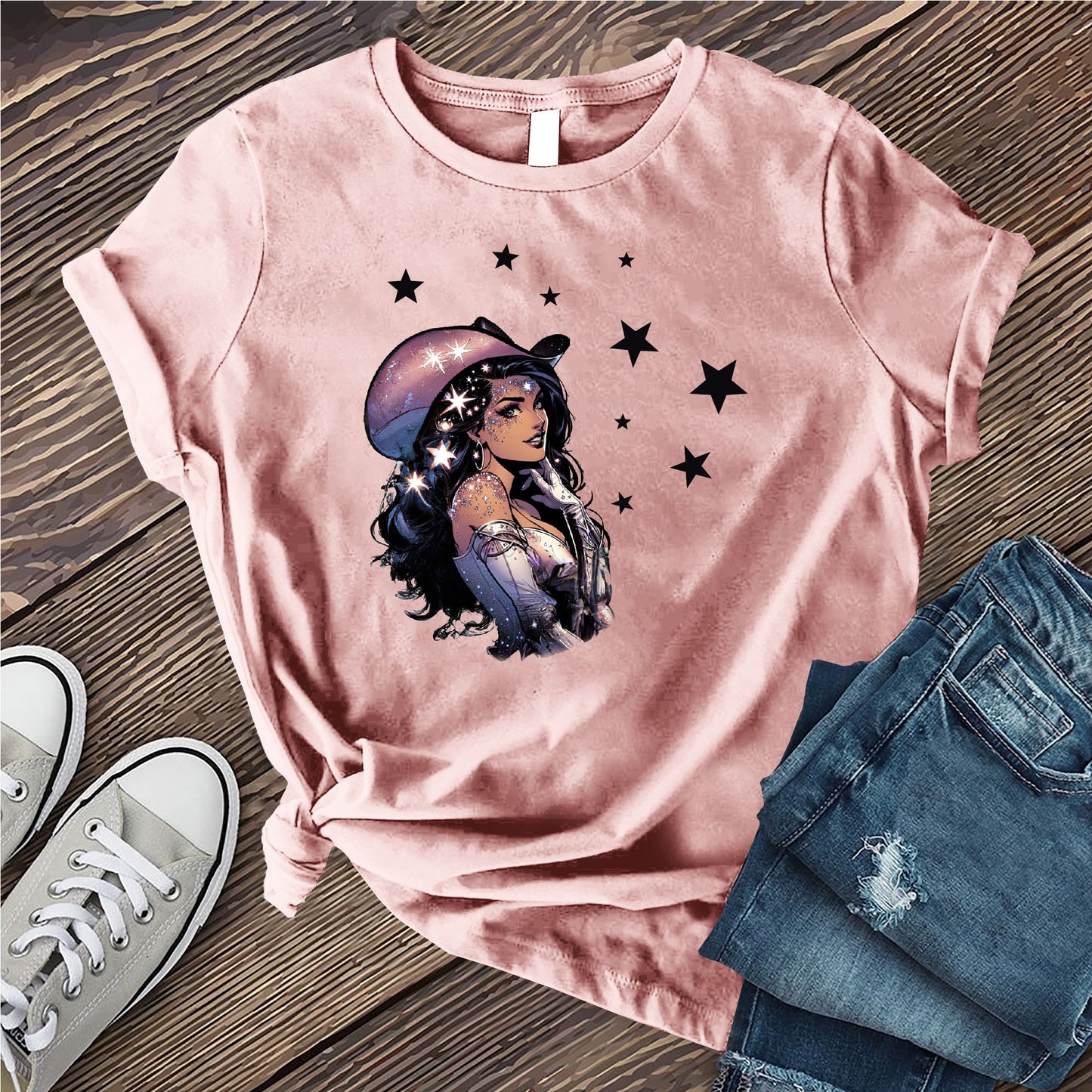 Pop Cosmic Cowgirl T-shirt