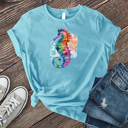 Watercolor Seahorse T-Shirt