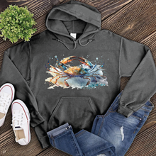 Load image into Gallery viewer, Watercolor Crab Hoodie
