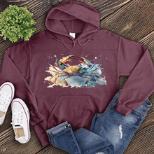 Load image into Gallery viewer, Watercolor Crab Hoodie
