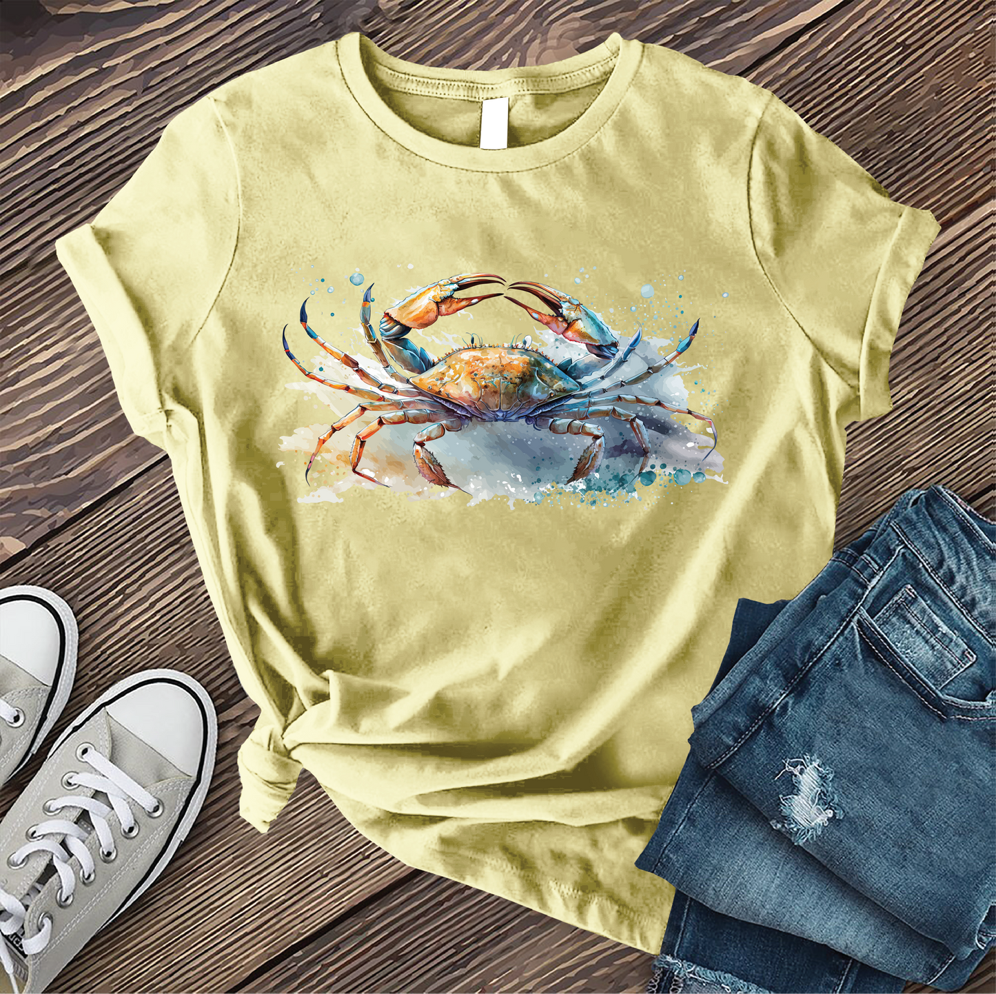 Watercolor Crab T-shirt