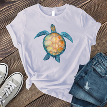 Load image into Gallery viewer, Ocean Turtle Watercolor T-shirt
