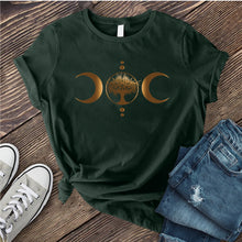 Load image into Gallery viewer, Tree of Life Moon T-Shirt
