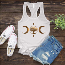 Load image into Gallery viewer, Tree of Life Moon Women&#39;s Tank Top
