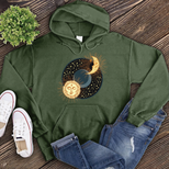 Sun Stars and Moon Hoodie's Image