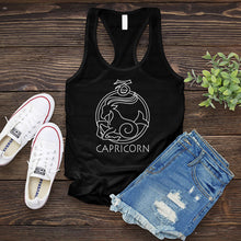 Load image into Gallery viewer, Capricorn Line Art Women&#39;s Tank Top
