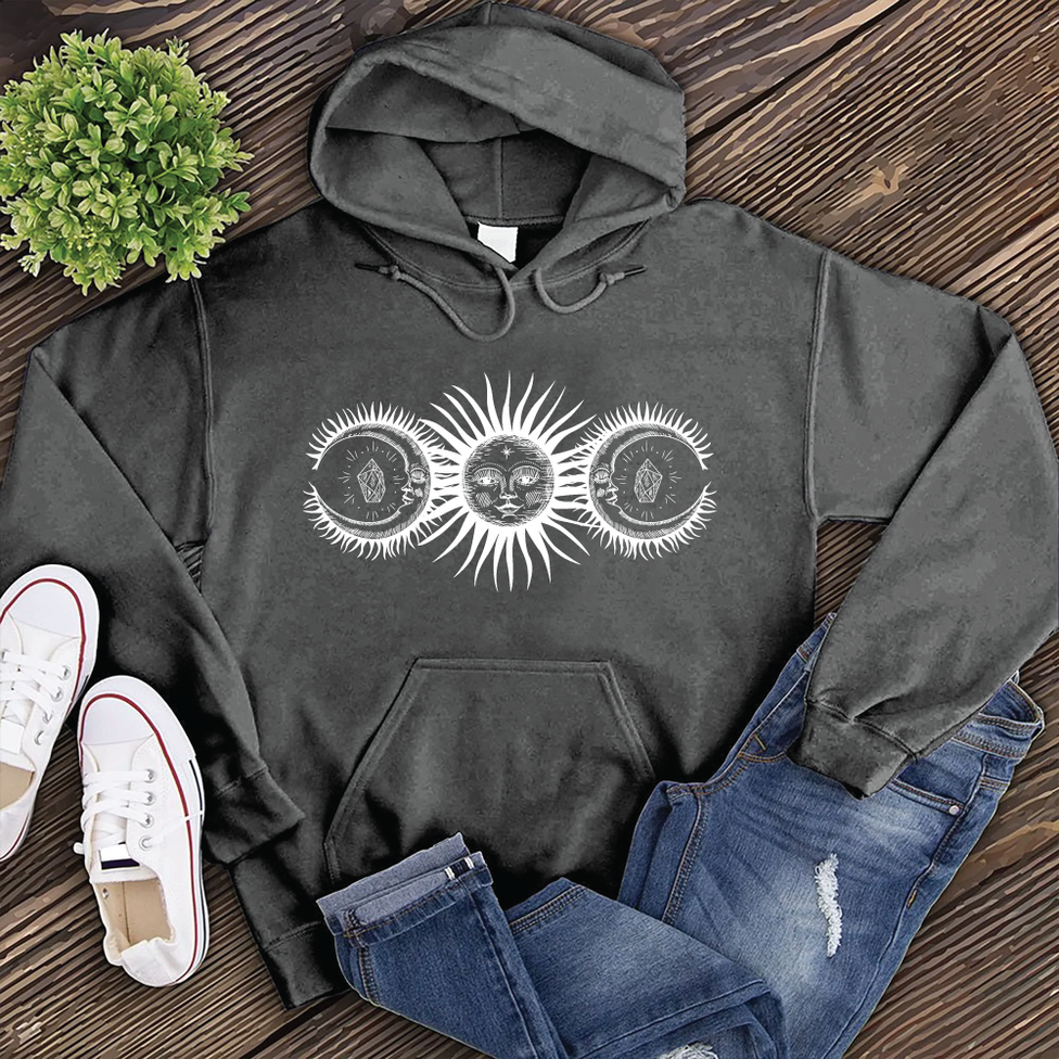 Crystal Sun And Moon Hoodie Image