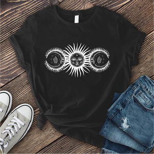 Crystal Sun And Moon T-shirt