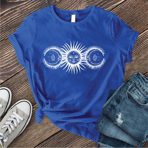 Crystal Sun And Moon T-shirt