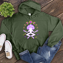 Load image into Gallery viewer, Lunar Phase Frog Hoodie
