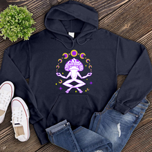 Load image into Gallery viewer, Lunar Phase Frog Hoodie
