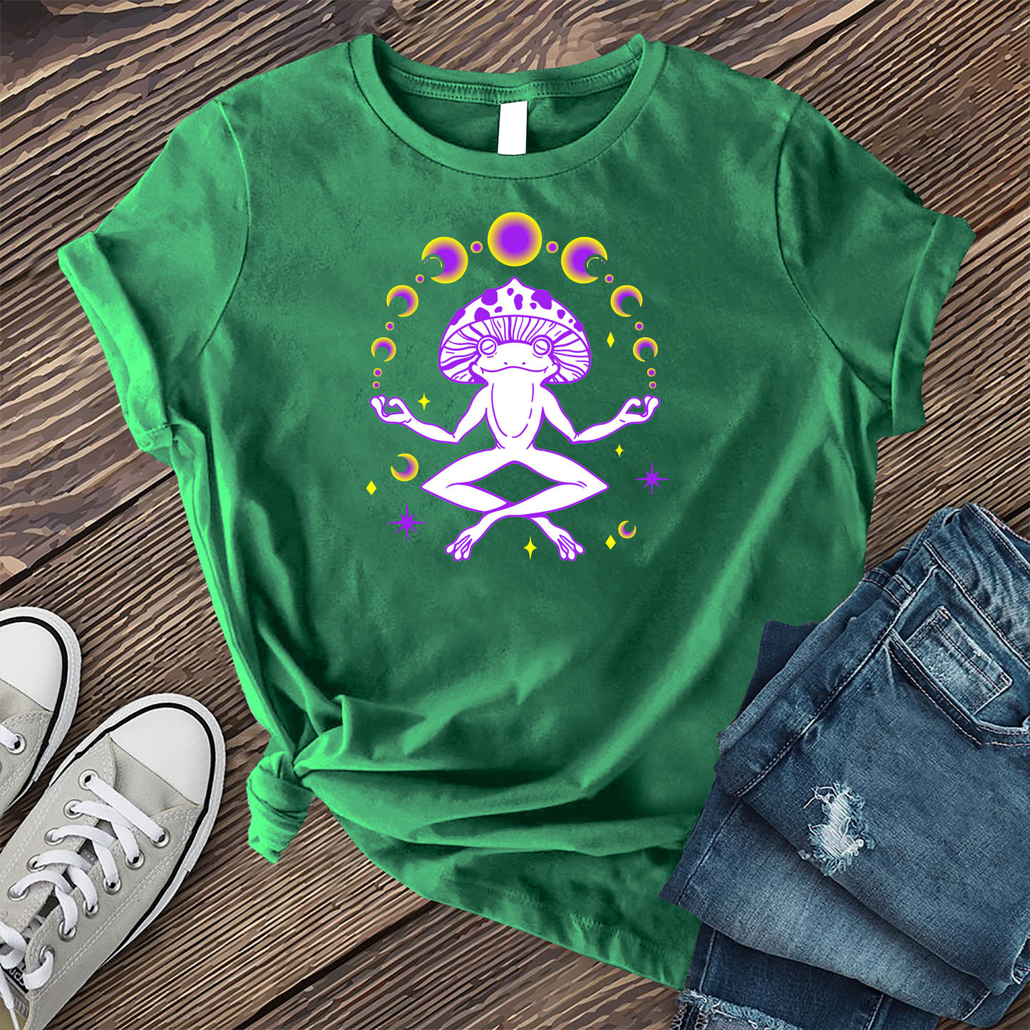 Lunar Phase Frog T-shirt