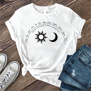 Zodiac Sun and Moon T-Shirt