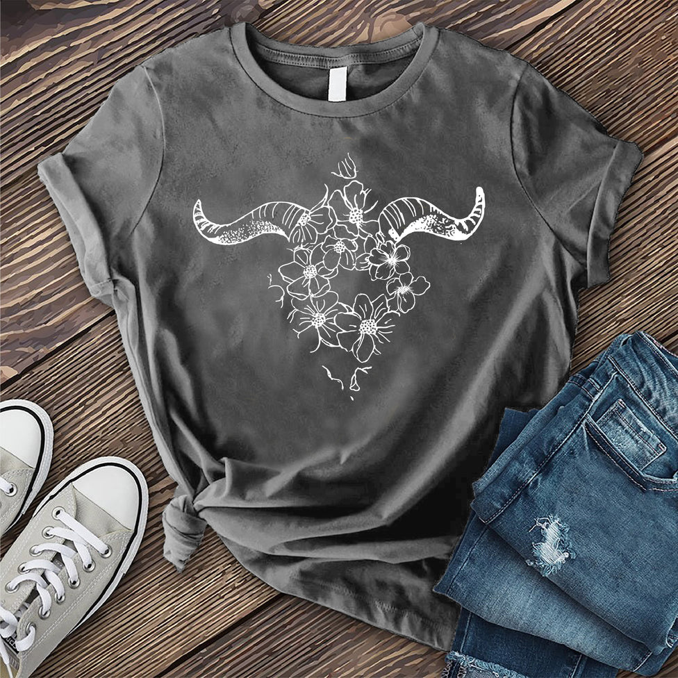 Capricorn Diamond Bouquet T-Shirt Image