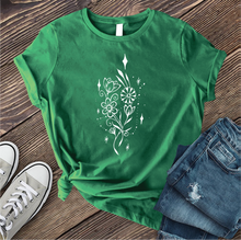 Load image into Gallery viewer, Capricorn Floral Constellation T-shirt
