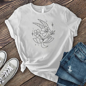 Capricorn Flowers T-Shirt
