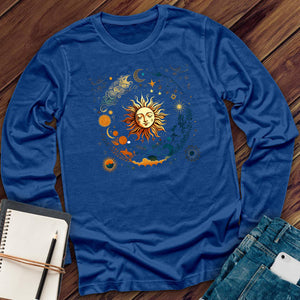 Cosmic Sun and Elements Long Sleeve