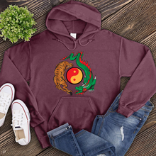 Load image into Gallery viewer, Tiger and Dragon Yin Yang Hoodie
