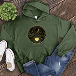 Sun and Moon Yin Yang Hoodie's Image