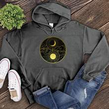 Load image into Gallery viewer, Sun and Moon Yin Yang Hoodie
