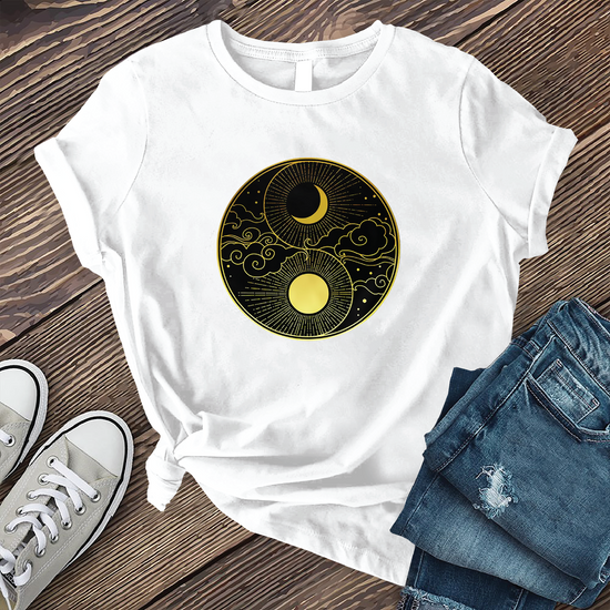 Sun and Moon Yin Yang T-shirt – Cosmic Clothing Co.