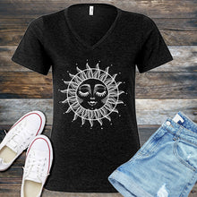 Load image into Gallery viewer, Smiling Sun V-Neck
