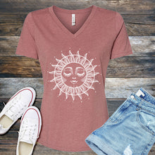 Load image into Gallery viewer, Smiling Sun V-Neck
