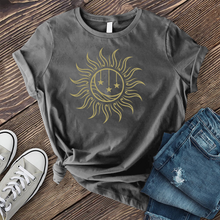 Load image into Gallery viewer, Falling Star Sun and Moon T-shirt
