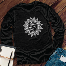 Load image into Gallery viewer, Vintage Sun Moon and Stars Long Sleeve

