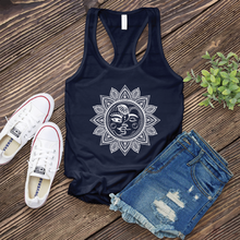 Load image into Gallery viewer, Vintage Sun Moon and Stars Women&#39;s Tank Top
