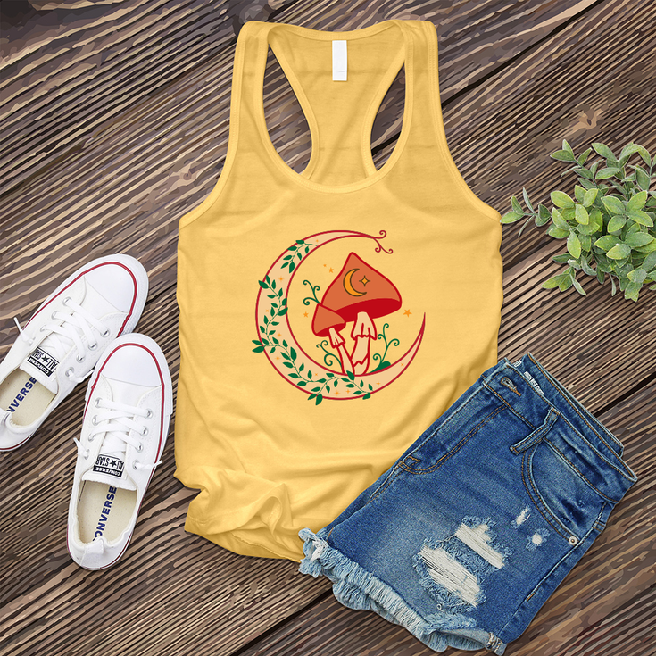 Cosmic Mushroom Moon Women's Tank Top's Image