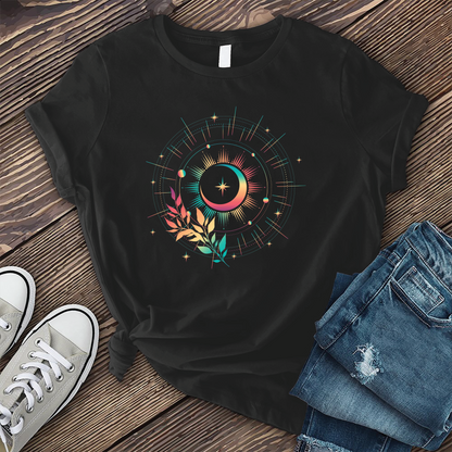 Rainbow Moon Star T-shirt