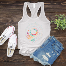 Load image into Gallery viewer, Rainbow Moon Star Women&#39;s Tank Top
