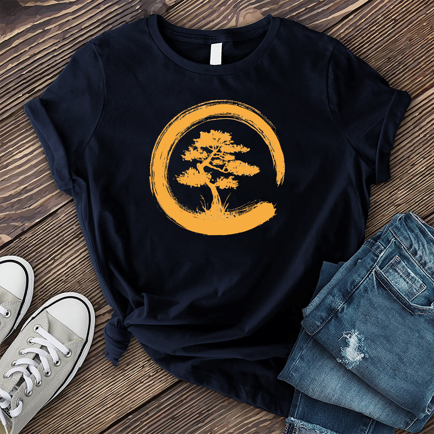 Zen Circle Bonsai T-shirt